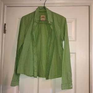 Hollister plaid long sleeve